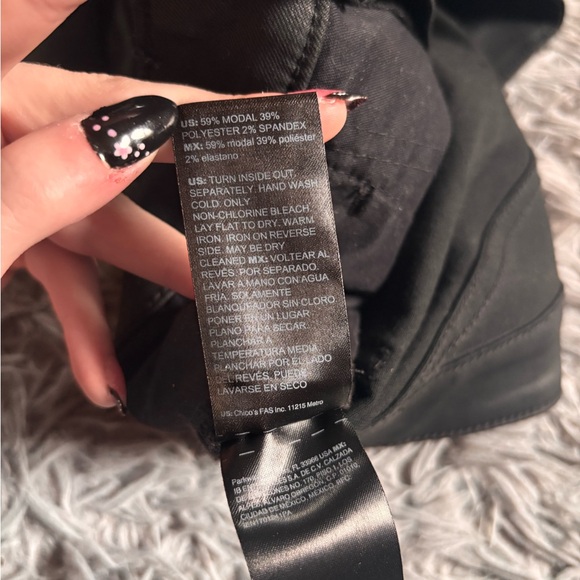 White House Black Market Black High-Rise Slim Boot Pants - Picture 7 of 9